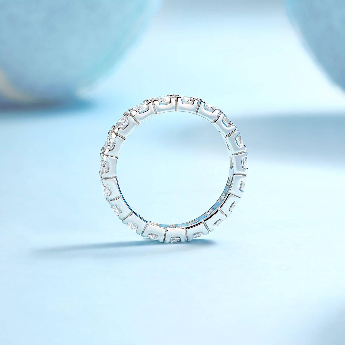 Elegant Starry Sky Diamond Ring