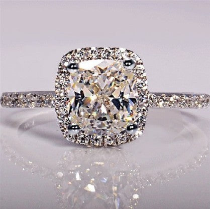 White Gold Wedding Ring for Women