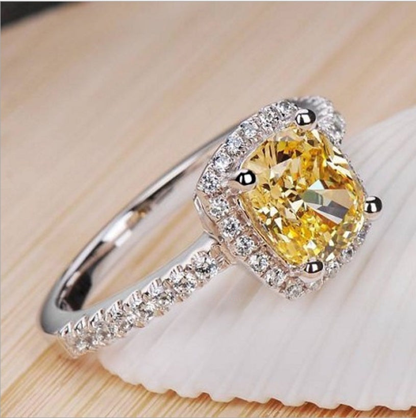 White Gold Wedding Ring for Women