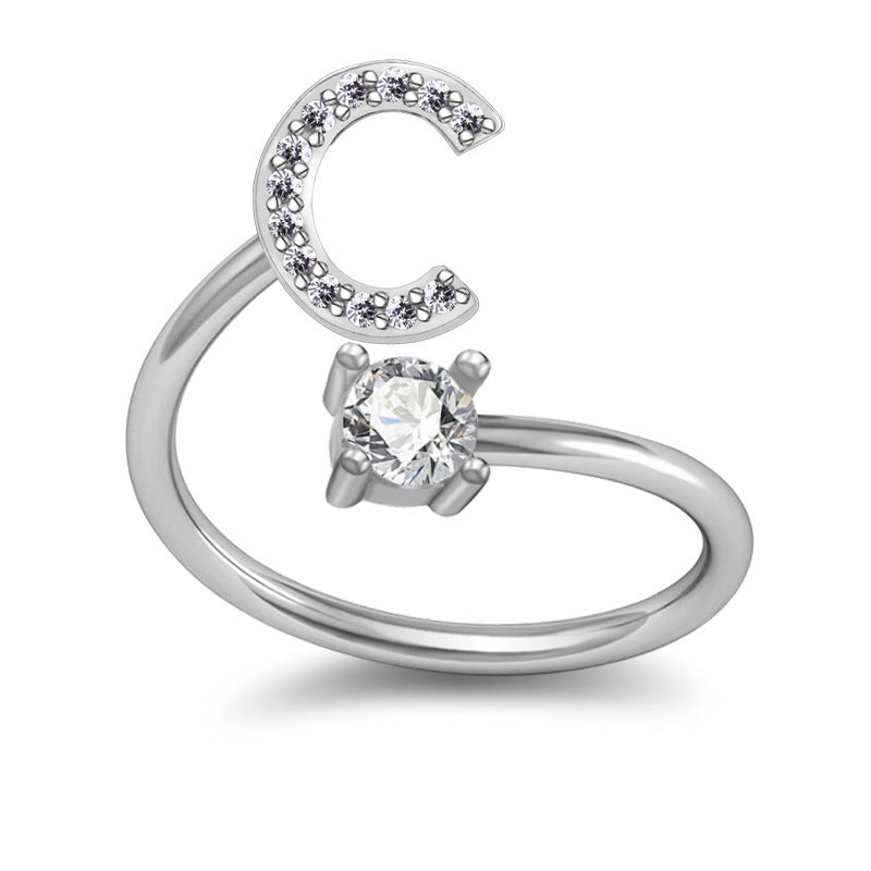 Alphabet Rings for Women