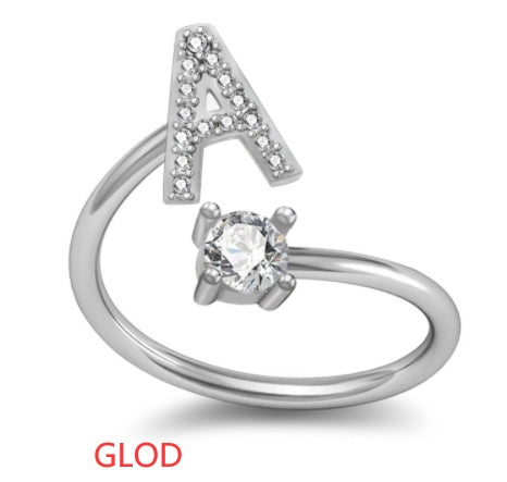 Alphabet Rings for Women