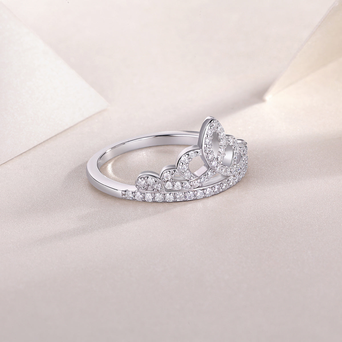 Luxury Crown Diamond Ring