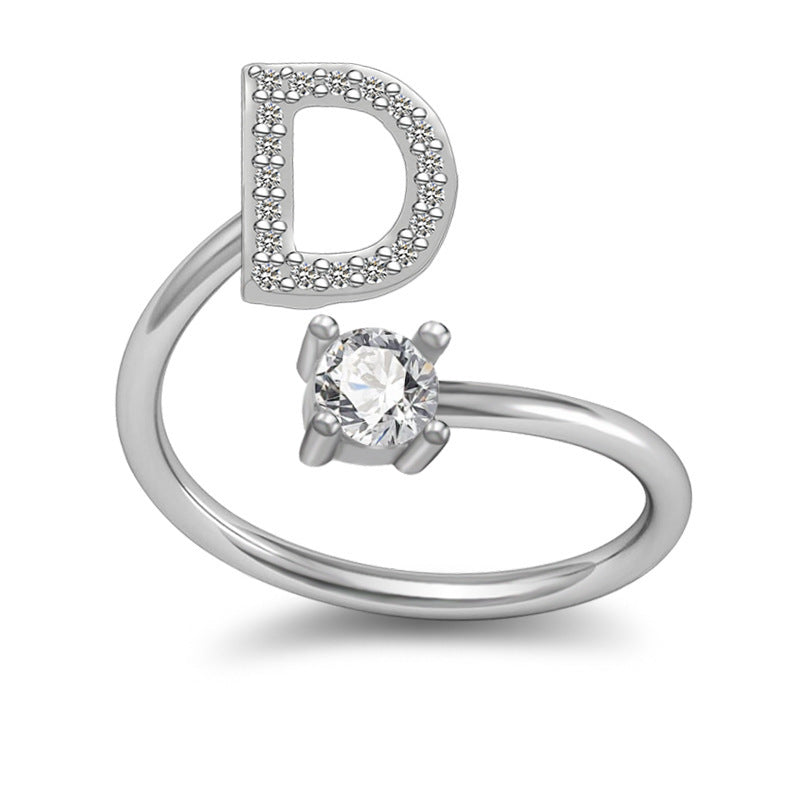 Alphabet Rings for Women