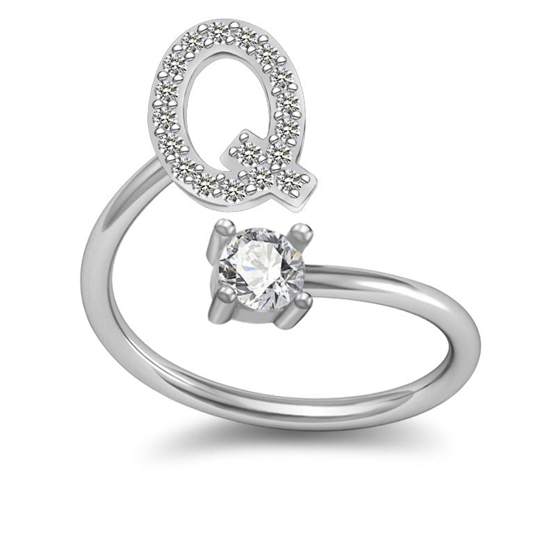 Alphabet Rings for Women