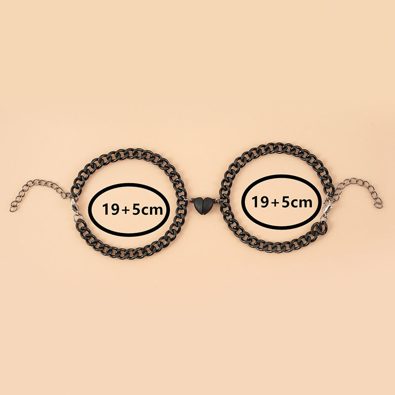 Love Bracelet with Magnetic Clasp