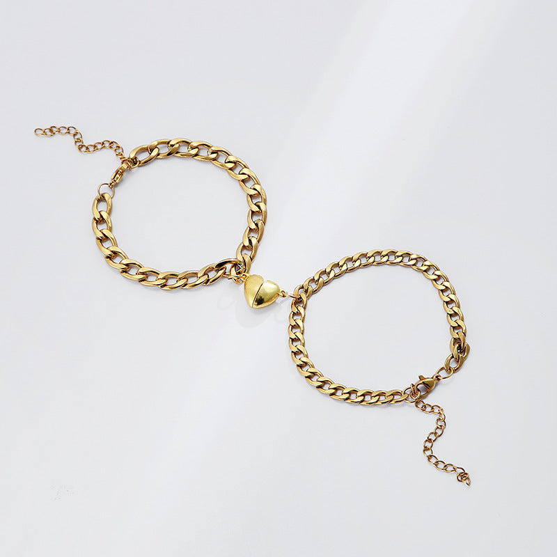 Love Bracelet with Magnetic Clasp