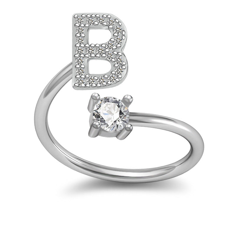 Alphabet Rings for Women