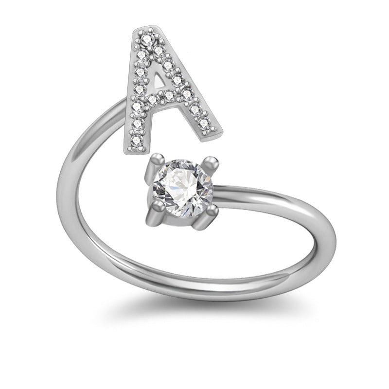 Alphabet Rings for Women