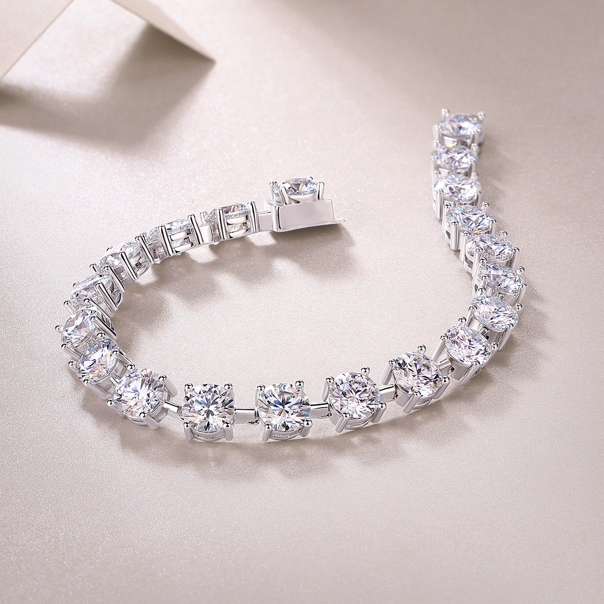 Premium Moissanite Silver Jewelry