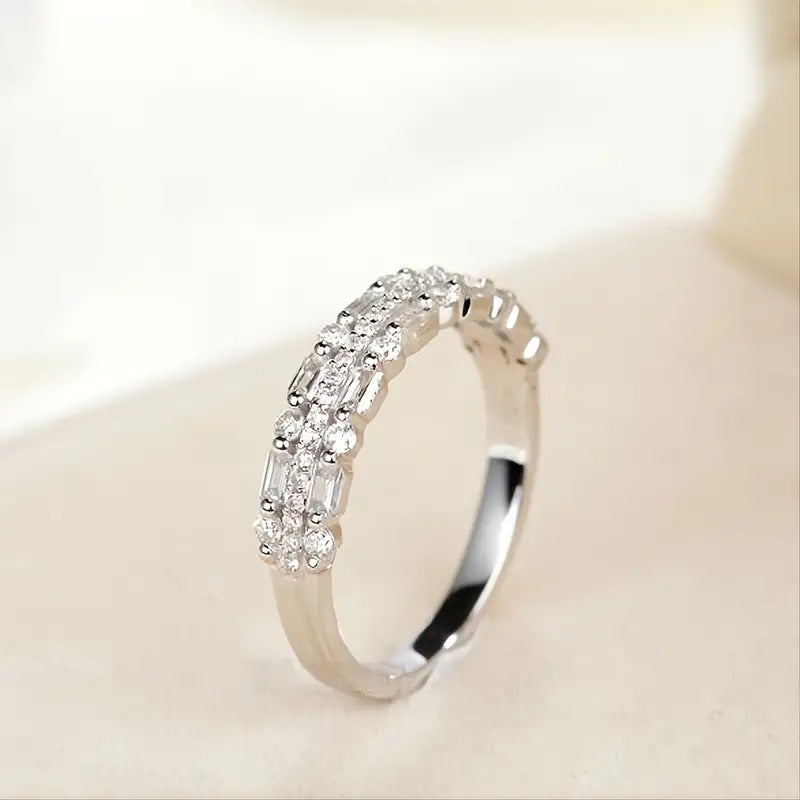 Three-Layer Circle Ring for Women