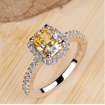 White Gold Wedding Ring for Women