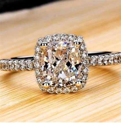 White Gold Wedding Ring for Women