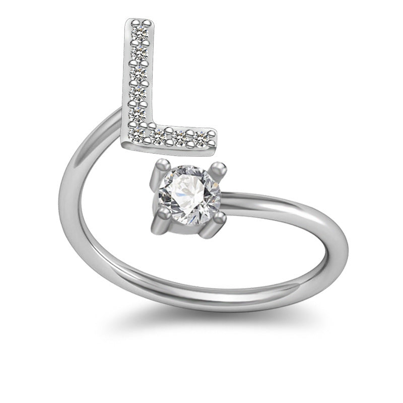 Alphabet Rings for Women