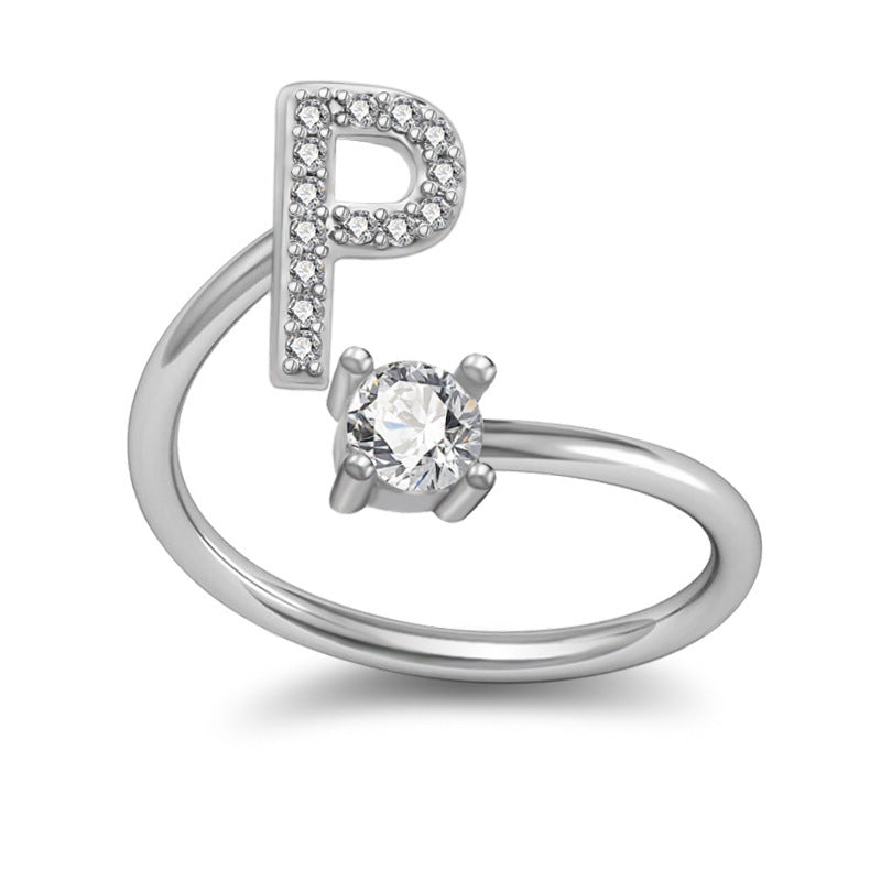 Alphabet Rings for Women