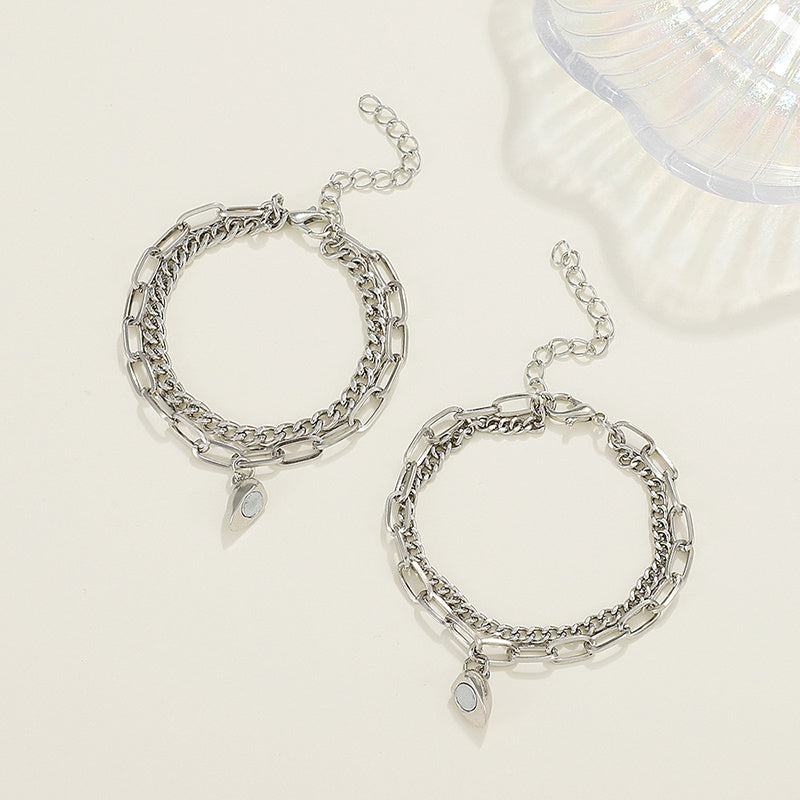 Love Bracelet with Magnetic Clasp