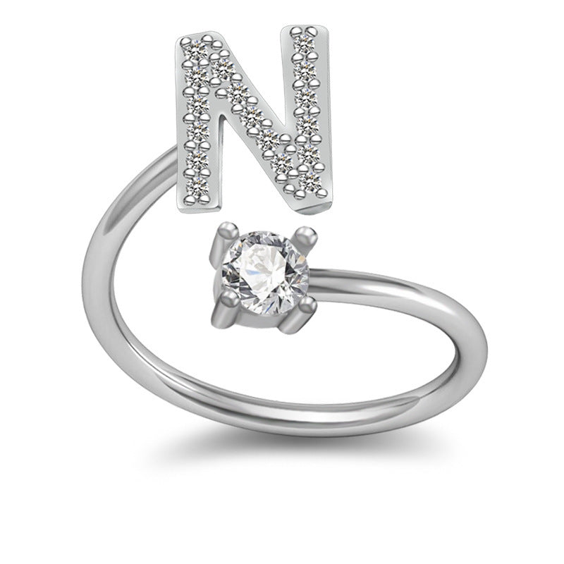 Alphabet Rings for Women