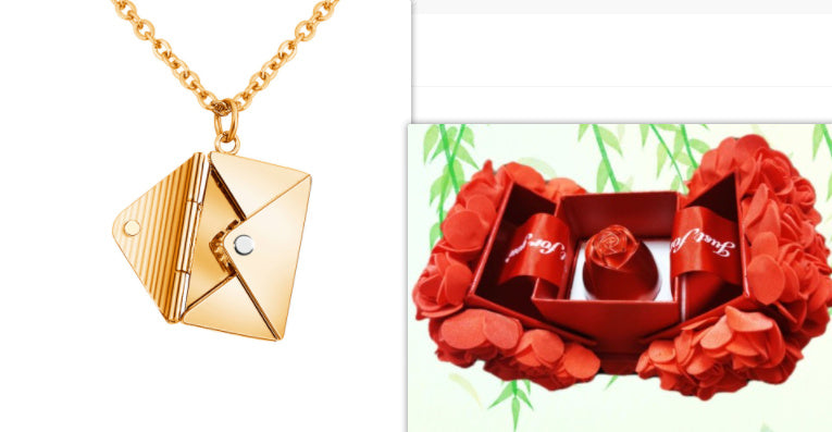Women's Lover Letter Necklace