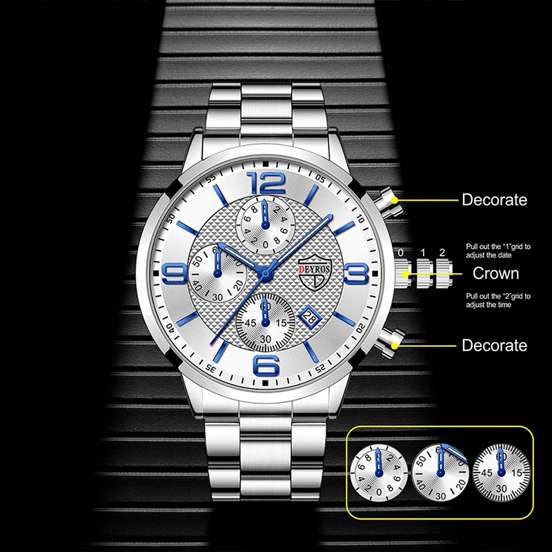 Business Quartz Wristwatch for Men