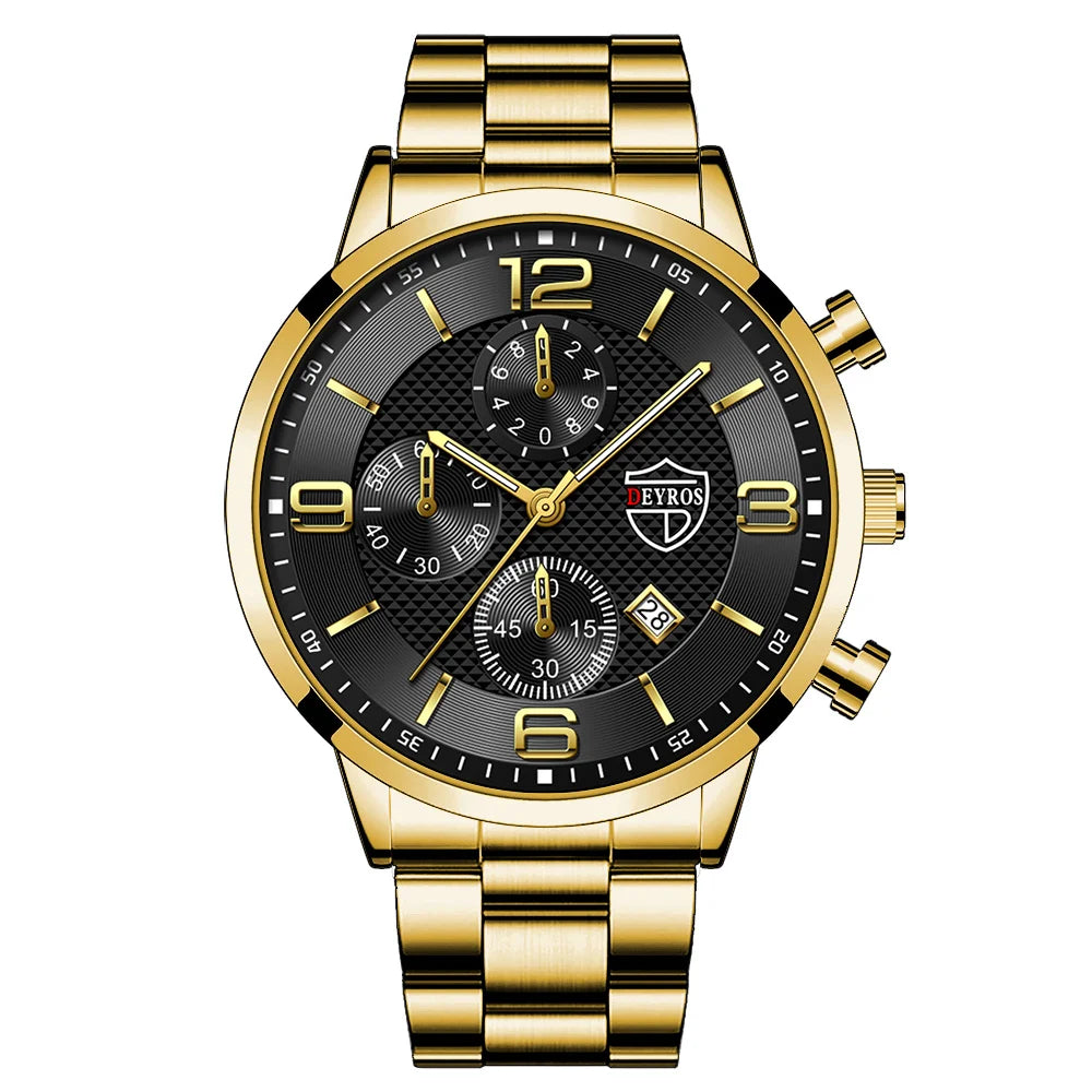 Business Quartz Wristwatch for Men