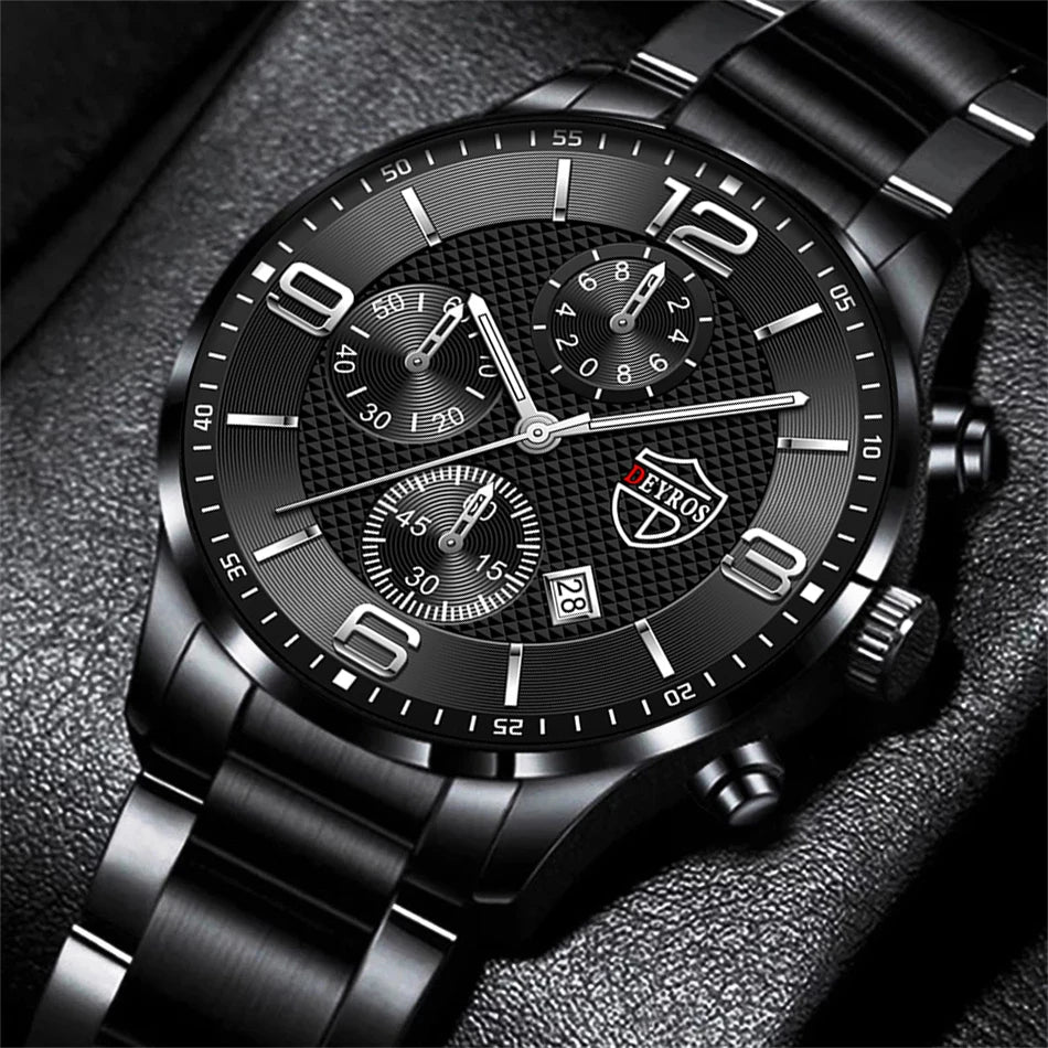 Business Quartz Wristwatch for Men
