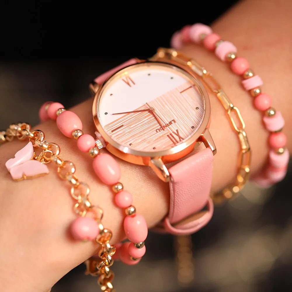 Elegant Women's Quartz Watch - Fashionable Casual Look