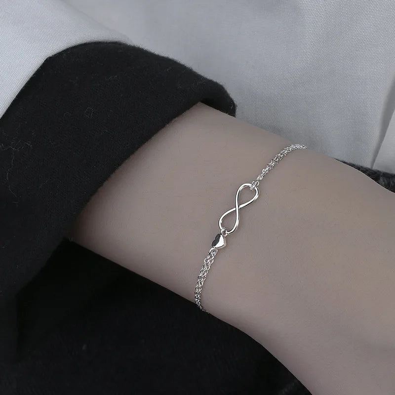Elegant Silver Butterfly Bracelet, Nature-Inspired Jewelry for Wome
