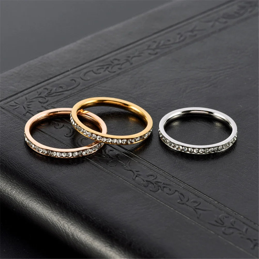Gold & Silver Wedding Band - Women's Fashion Ring