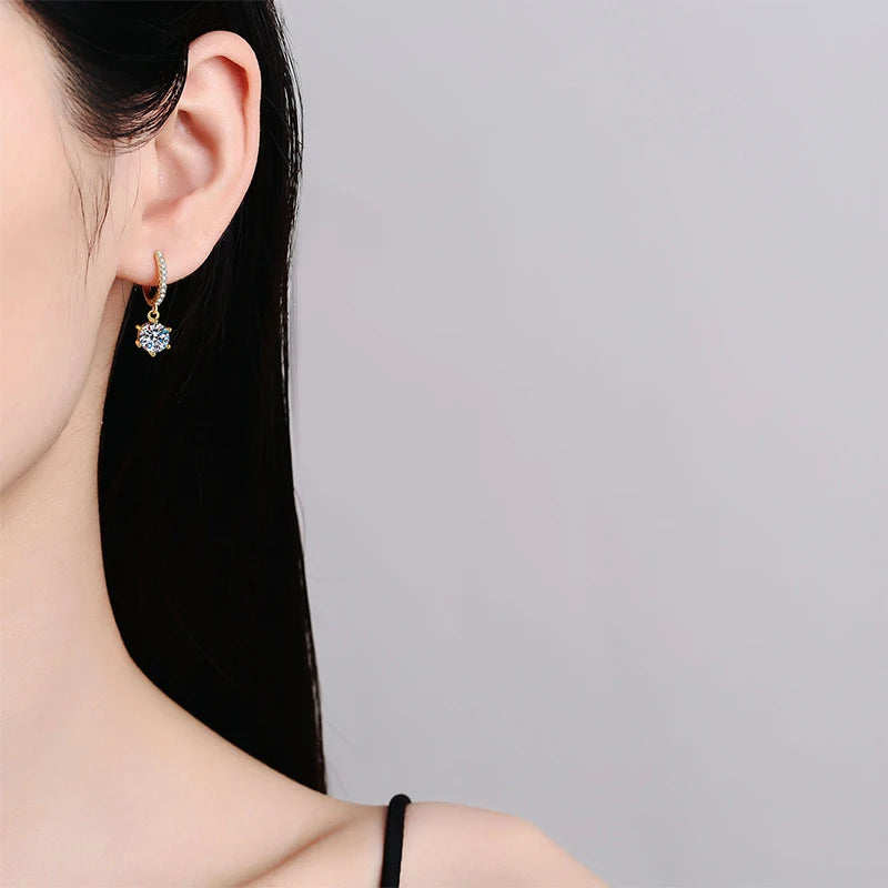 Wedding Moissanite Earrings