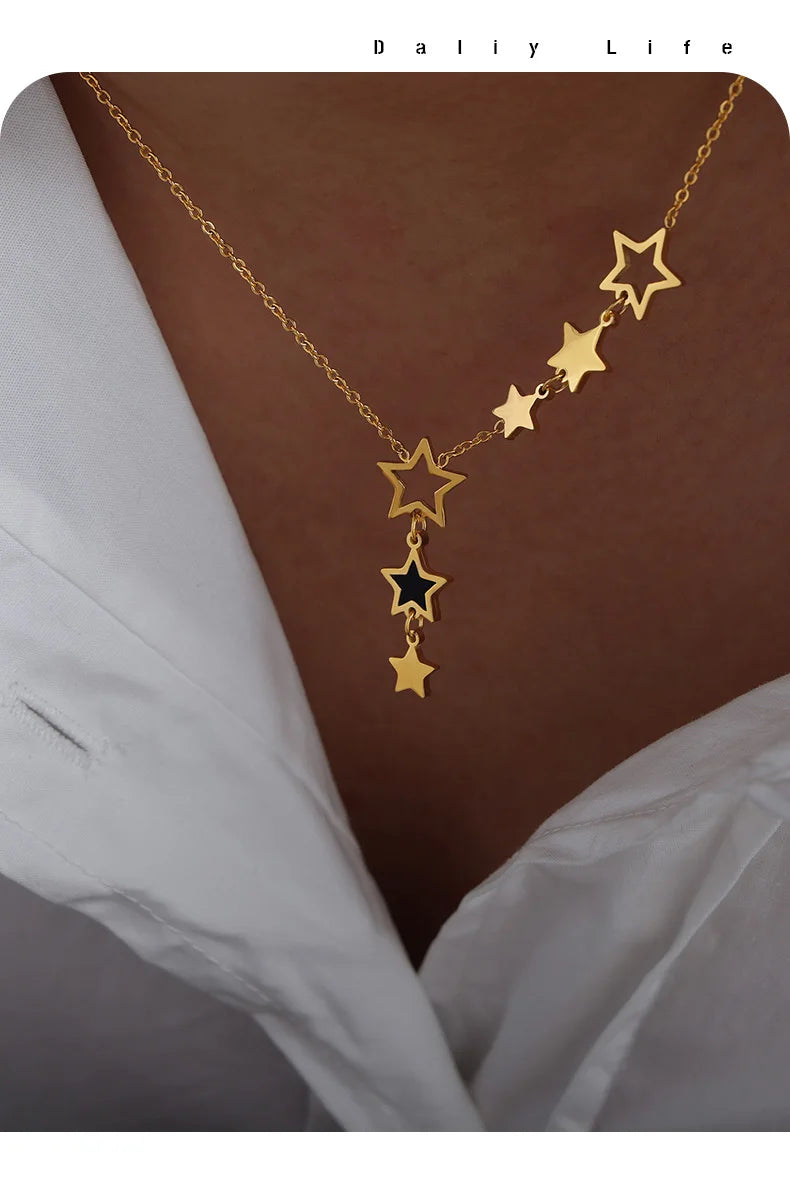 Stylish Star Pendant Chain for Women