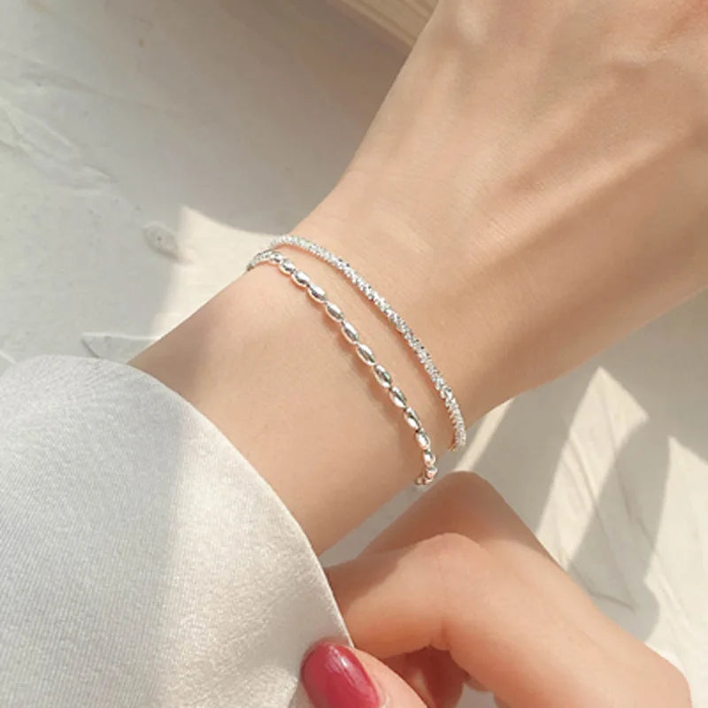 Elegant Silver Butterfly Bracelet, Nature-Inspired Jewelry for Wome