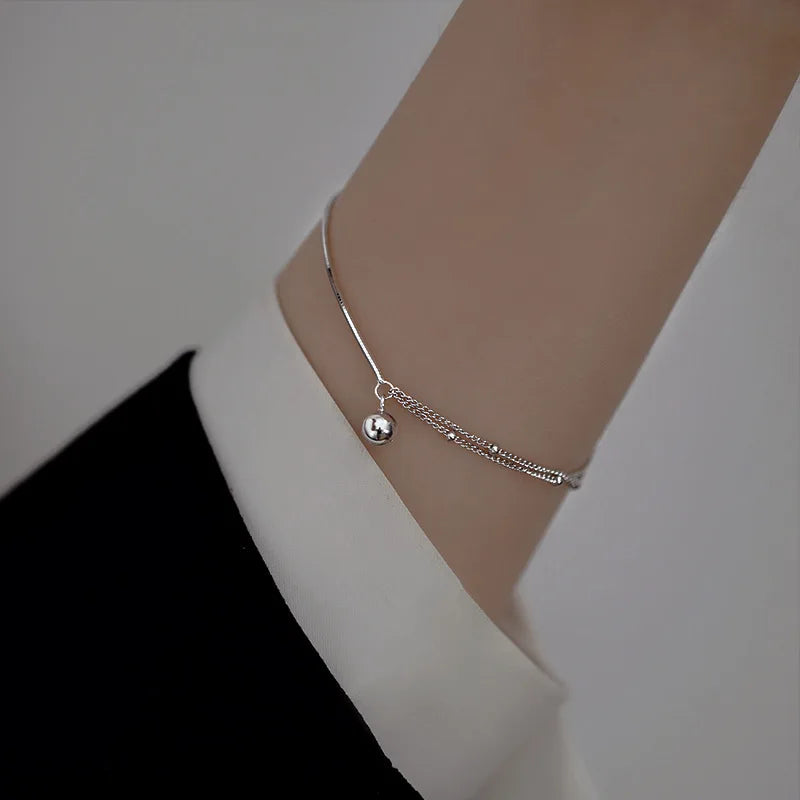 Elegant Silver Butterfly Bracelet, Nature-Inspired Jewelry for Wome