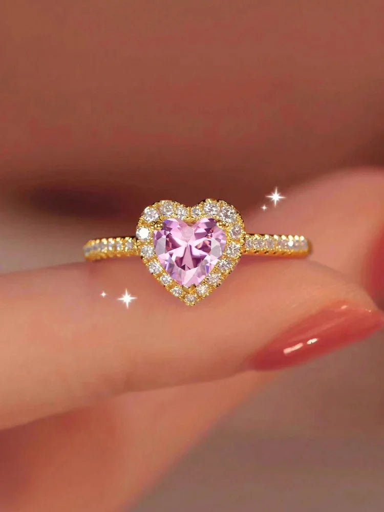 Women’s Silver Heart Ring