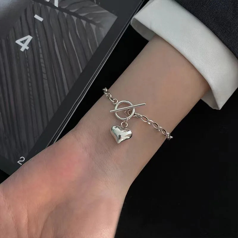 Elegant Silver Butterfly Bracelet, Nature-Inspired Jewelry for Wome