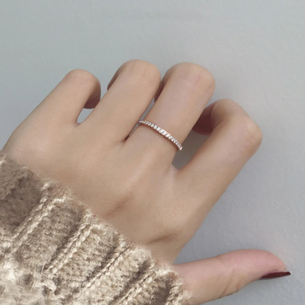Gold & Silver Wedding Band - Women's Fashion Ring