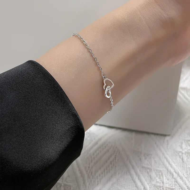 Elegant Silver Butterfly Bracelet, Nature-Inspired Jewelry for Wome