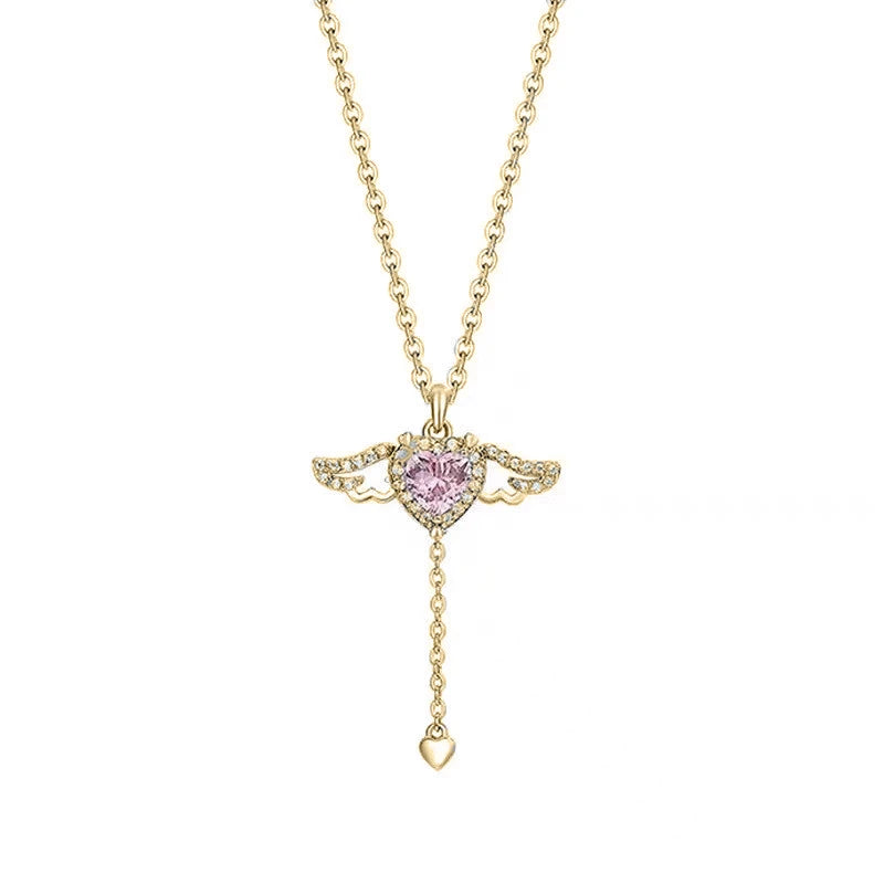 Sweet Pink Love Necklace