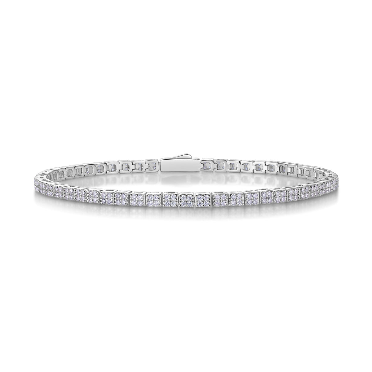 Elegant Moissanite Diamond Bracelet