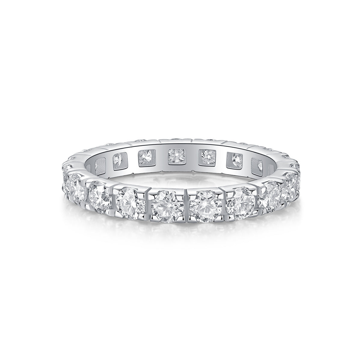 Elegant Starry Sky Diamond Ring