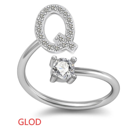 Alphabet Rings for Women