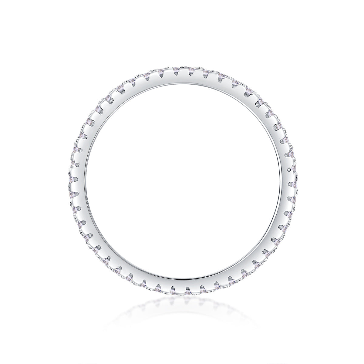 Luxury Three-Row Diamond Ring