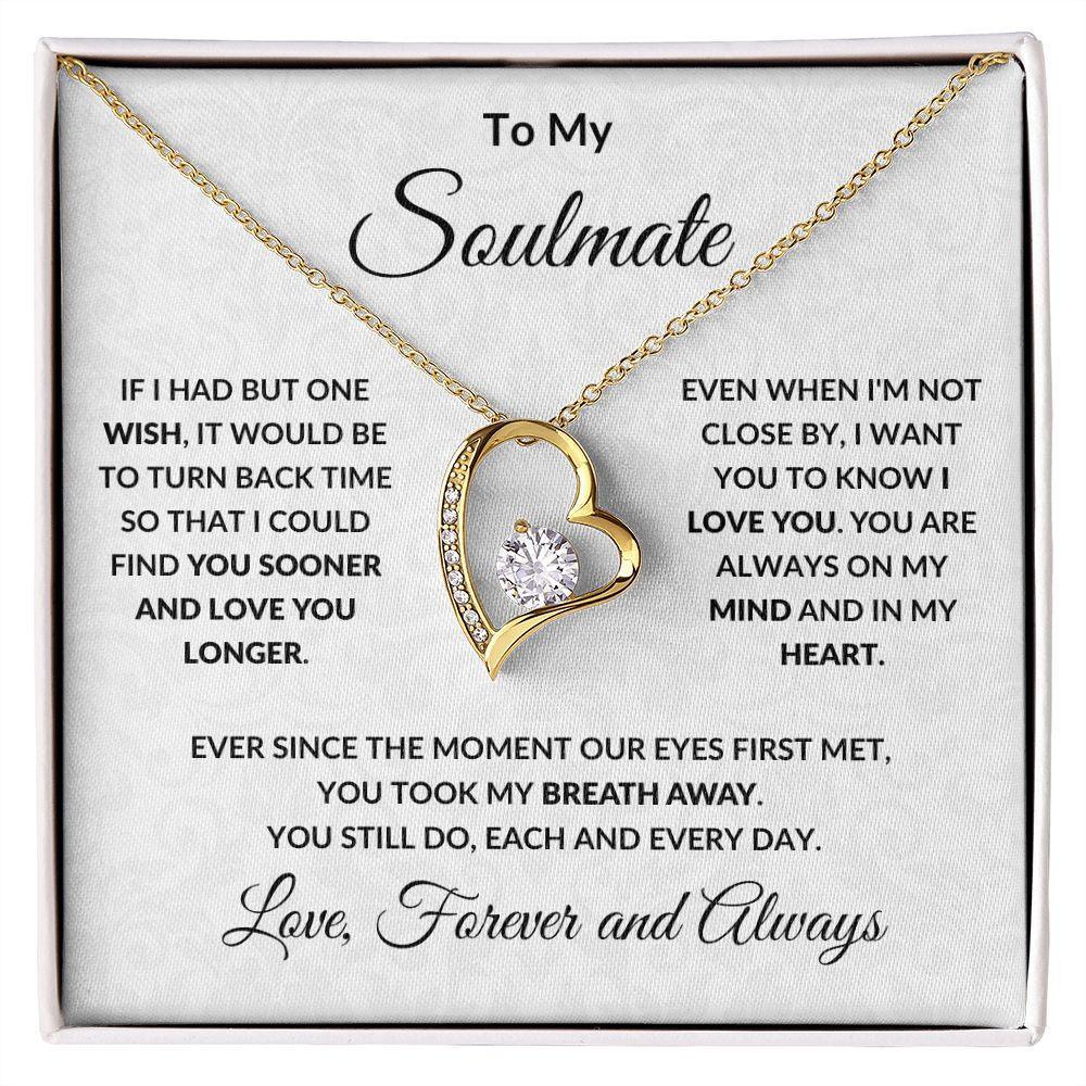 Forever Love Necklace for Girlfriend
