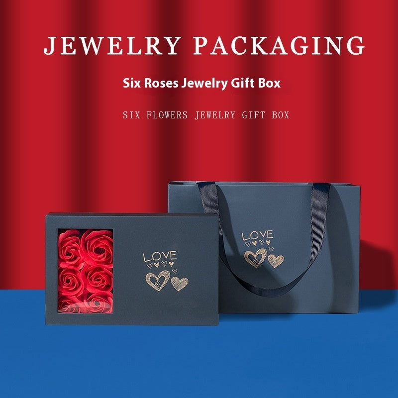 Love Pattern Engagement Ring