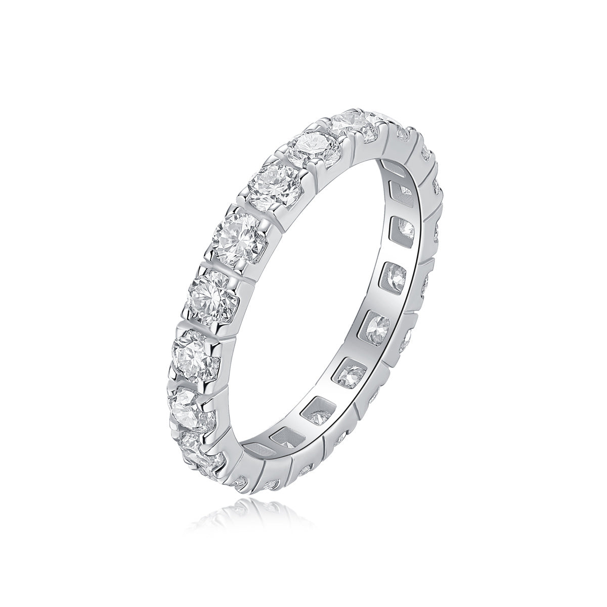 Elegant Starry Sky Diamond Ring