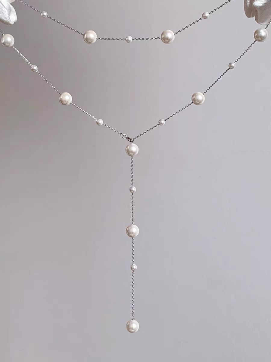 Trendy Starry Pearl Choker for Women