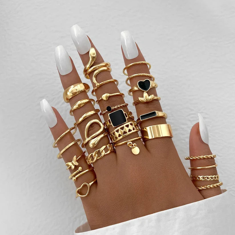 The Ultimate Guide to 27-Piece Gold Ring Set