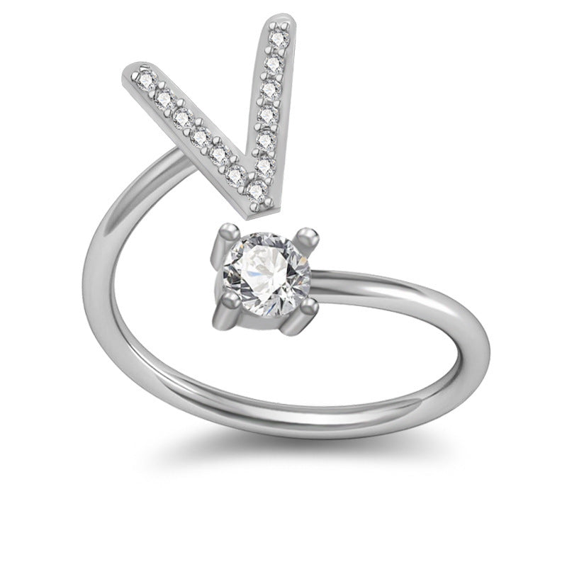 Alphabet Rings for Women