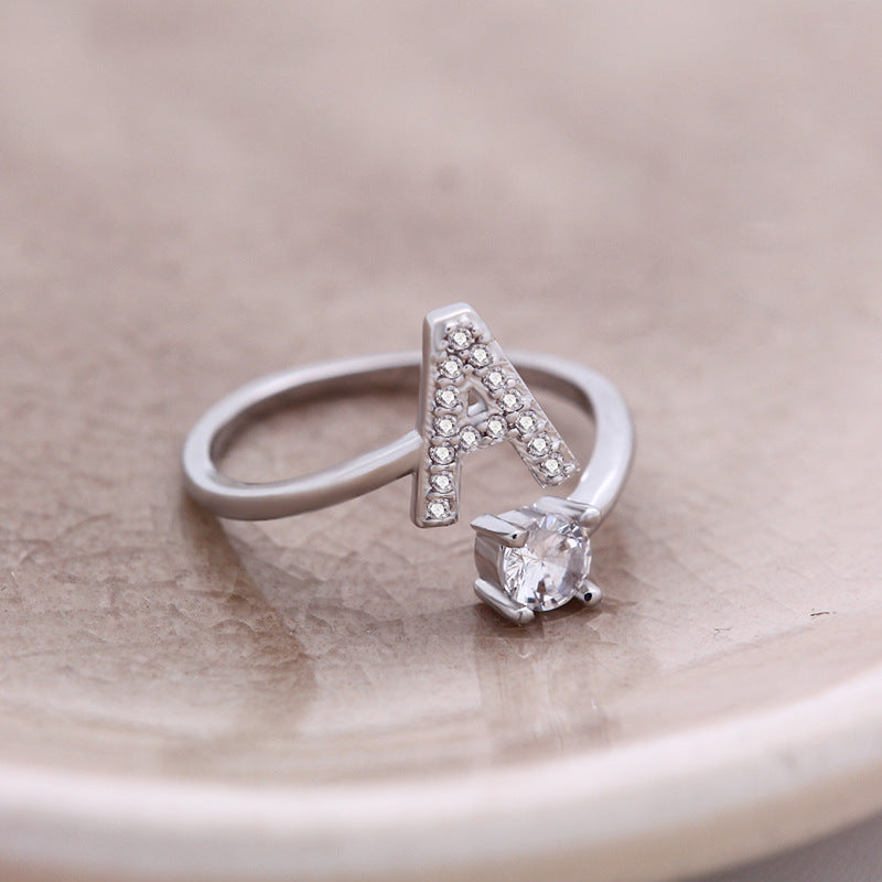 Alphabet Rings for Women