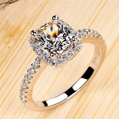 White Gold Wedding Ring for Women