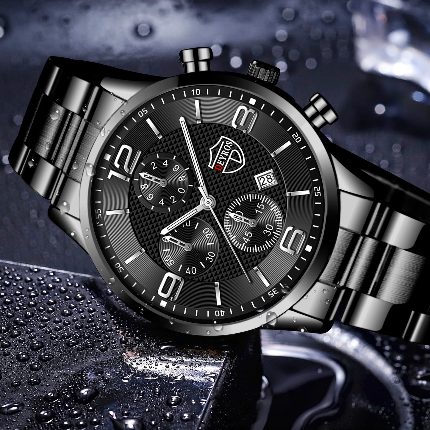 Business Quartz Wristwatch for Men