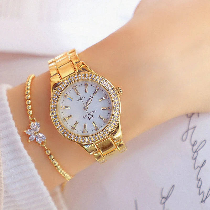 Women's Luxury Crystal Quartz Watch